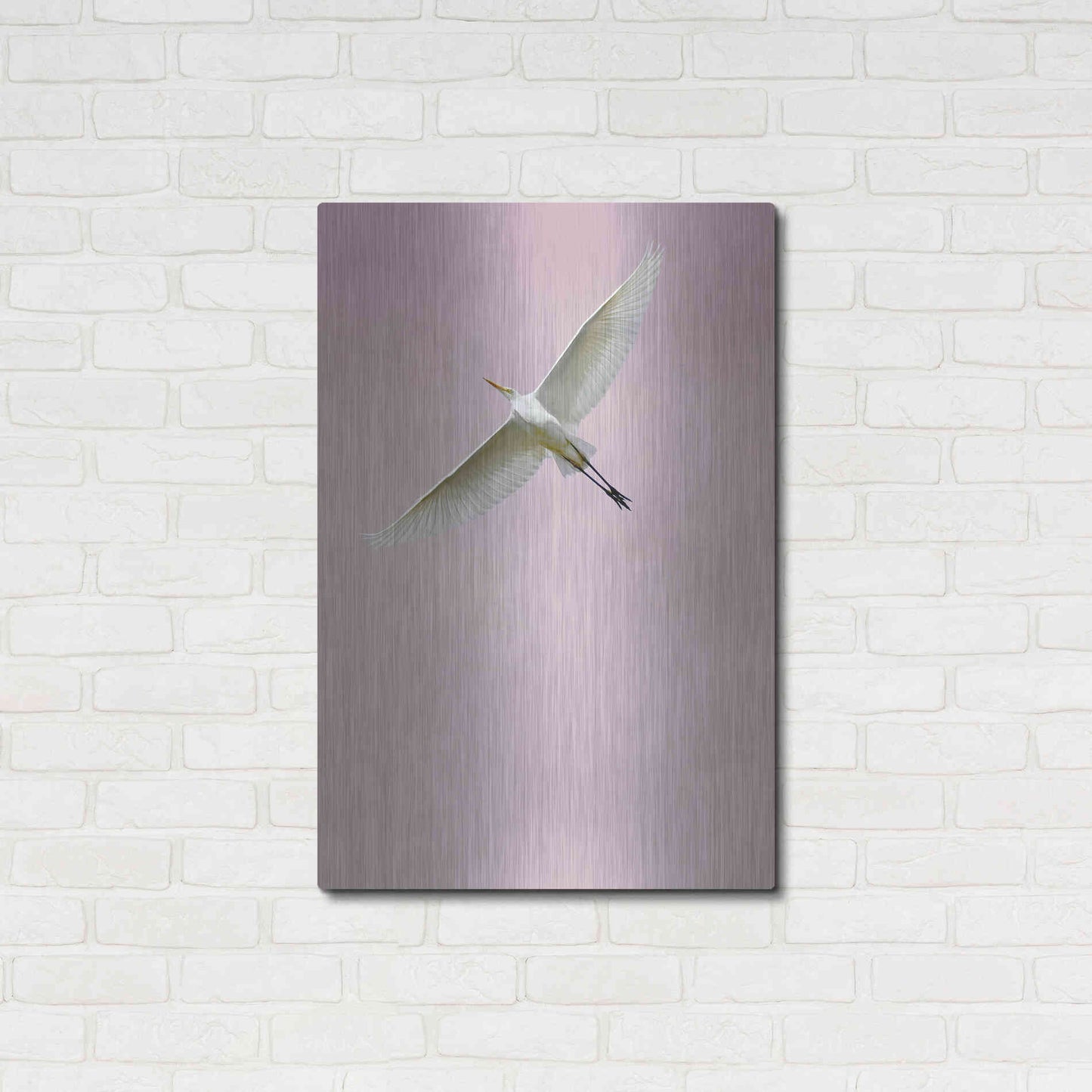 Luxe Metal Art 'In the Sky 2' by Design Fabrikken, Metal Wall Art,24x36