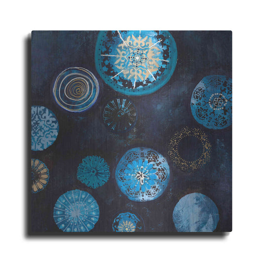 Luxe Metal Art 'Indigo' by Design Fabrikken, Metal Wall Art