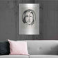 Luxe Metal Art 'Lady Lay' by Design Fabrikken, Metal Wall Art,24x36