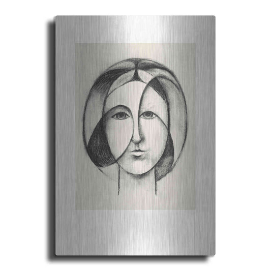 Luxe Metal Art 'Lady Lay' by Design Fabrikken, Metal Wall Art