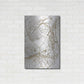 Luxe Metal Art 'Leaf Skeleton' by Design Fabrikken, Metal Wall Art,24x36