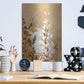 Luxe Metal Art 'Light Leaves 5' by Design Fabrikken, Metal Wall Art,12x16