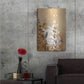 Luxe Metal Art 'Light Leaves 5' by Design Fabrikken, Metal Wall Art,24x36