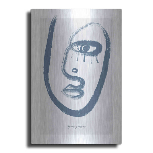 Luxe Metal Art 'Lignes Grasses 2' by Design Fabrikken, Metal Wall Art