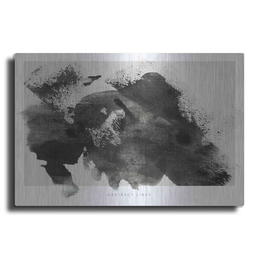 Luxe Metal Art 'Lines 3' by Design Fabrikken, Metal Wall Art