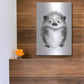 Luxe Metal Art 'Little Hedgehog' by Design Fabrikken, Metal Wall Art,12x16