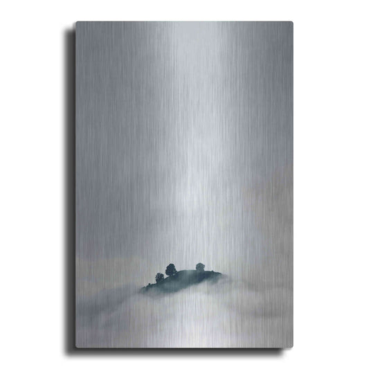 Luxe Metal Art 'Lost in Mist' by Design Fabrikken, Metal Wall Art