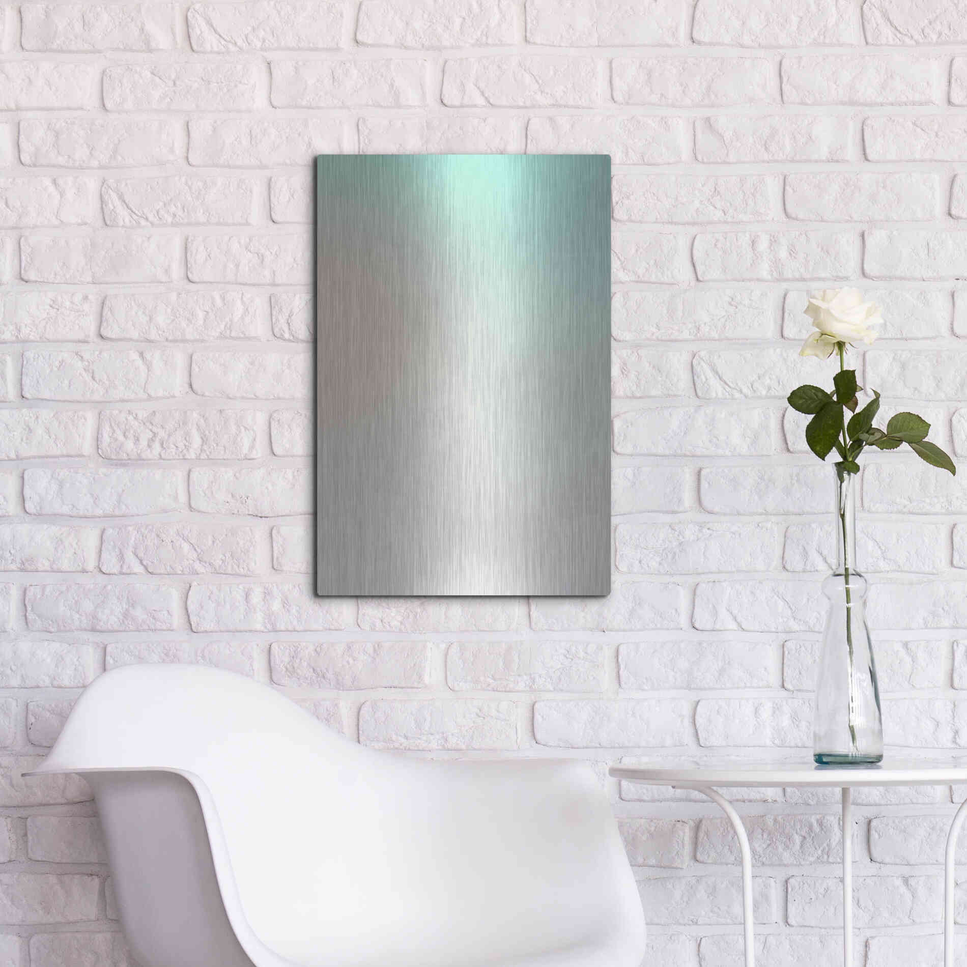 Luxe Metal Art 'Luminous I' by Design Fabrikken, Metal Wall Art,16x24