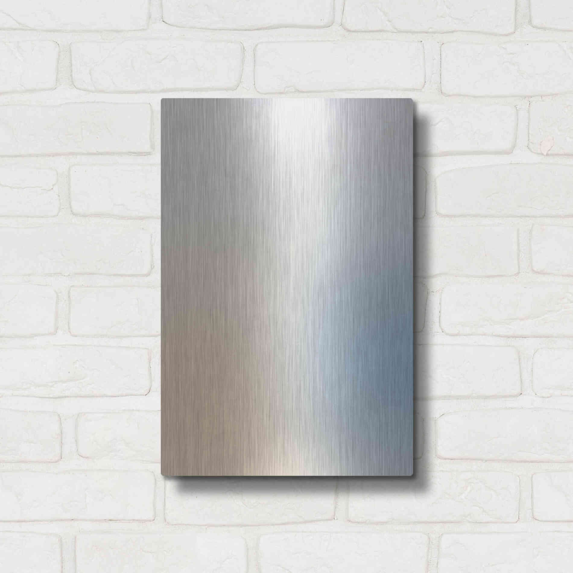 Luxe Metal Art 'Luminous IV' by Design Fabrikken, Metal Wall Art,12x16