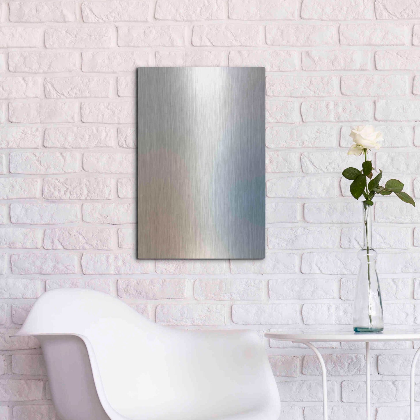 Luxe Metal Art 'Luminous IV' by Design Fabrikken, Metal Wall Art,16x24