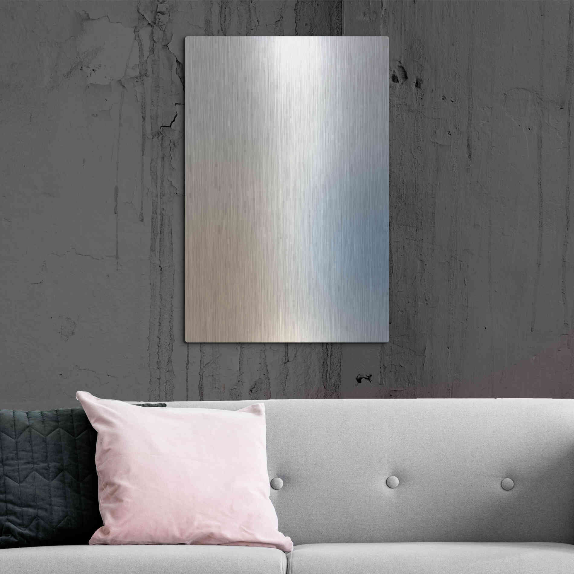 Luxe Metal Art 'Luminous IV' by Design Fabrikken, Metal Wall Art,24x36
