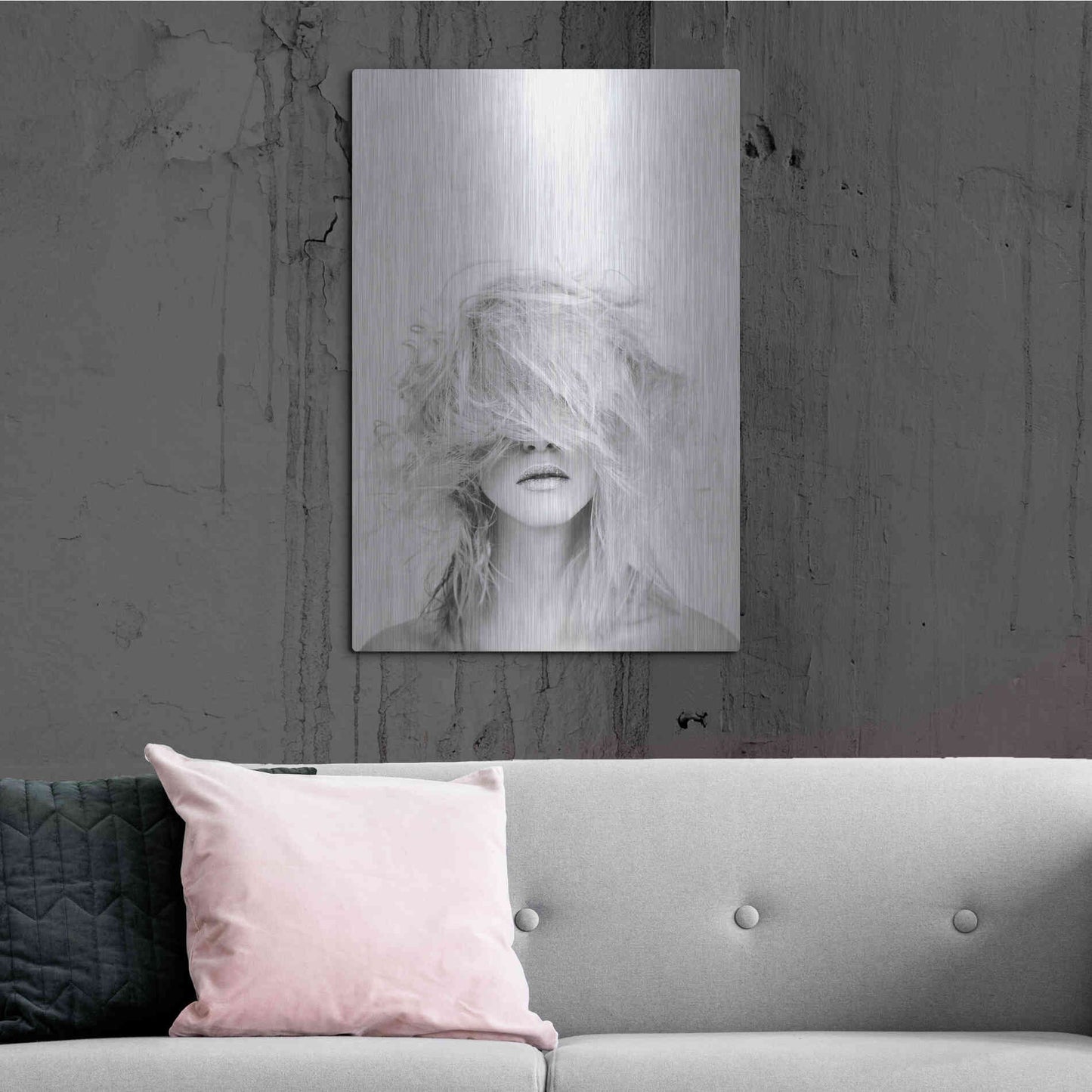 Luxe Metal Art 'Makeover' by Design Fabrikken, Metal Wall Art,24x36
