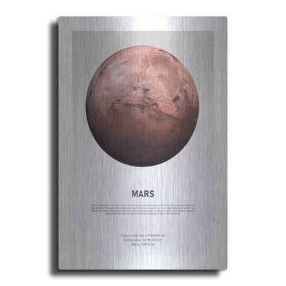 Luxe Metal Art 'Mars Light' by Design Fabrikken, Metal Wall Art