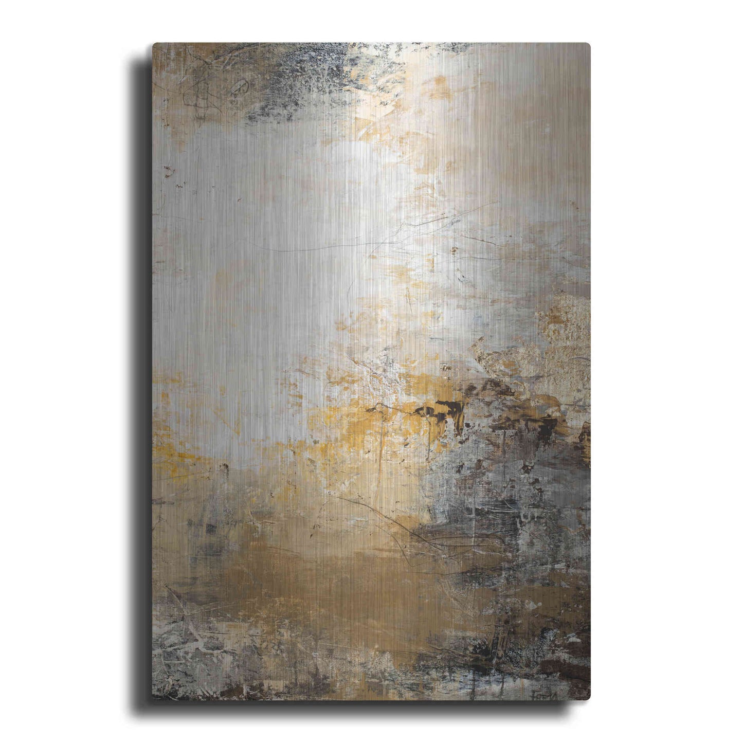 Luxe Metal Art 'Milestone 1' by Design Fabrikken, Metal Wall Art