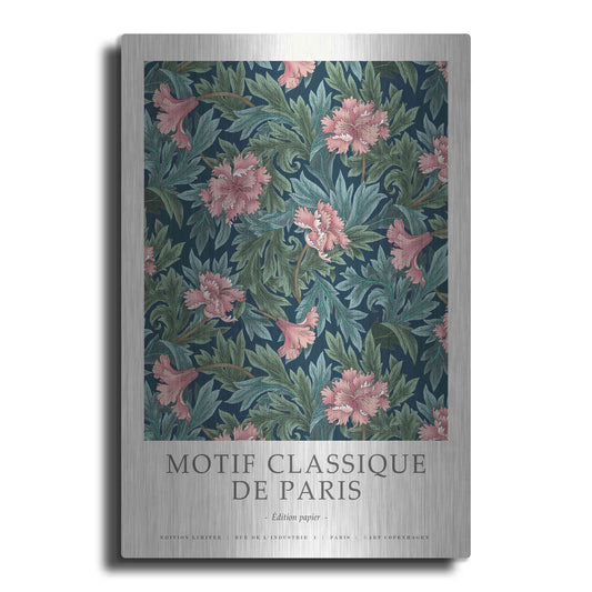 Luxe Metal Art 'Motif Classique 1' by Design Fabrikken, Metal Wall Art