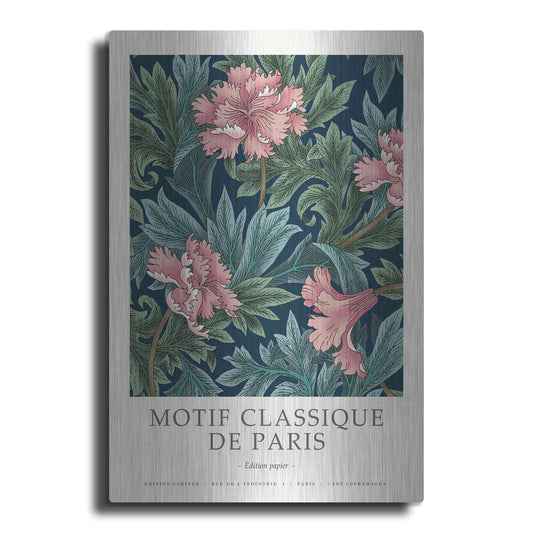 Luxe Metal Art 'Motif Classique 2' by Design Fabrikken, Metal Wall Art