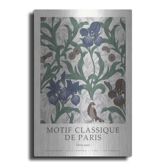 Luxe Metal Art 'Motif Classique 3' by Design Fabrikken, Metal Wall Art