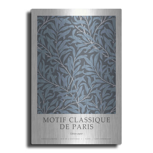 Luxe Metal Art 'Motif Classique 4' by Design Fabrikken, Metal Wall Art
