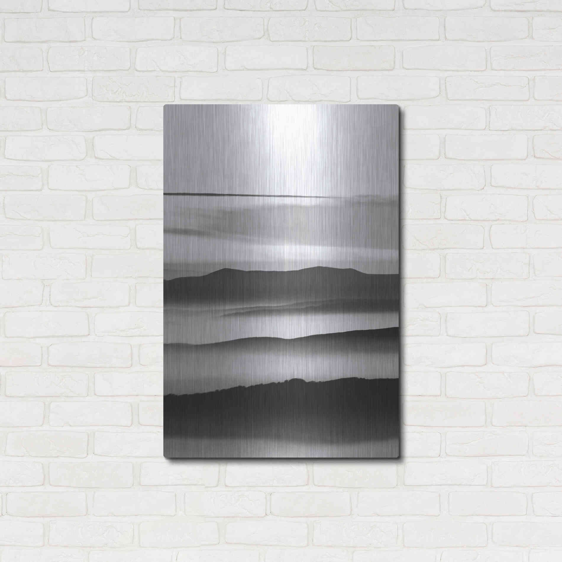 Luxe Metal Art 'Mystic Scenery 3' by Design Fabrikken, Metal Wall Art,24x36