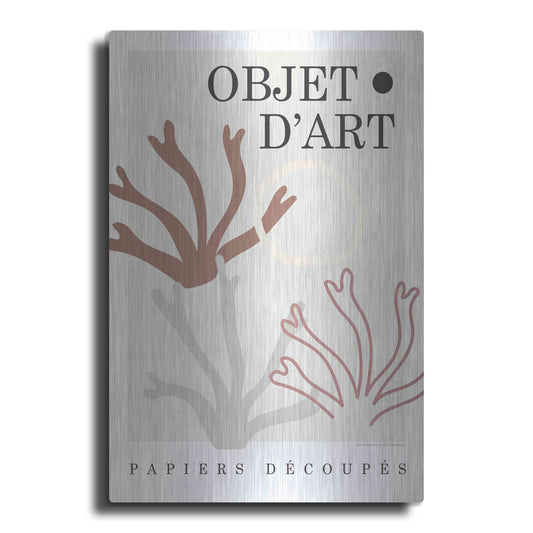 Luxe Metal Art 'Objet 5' by Design Fabrikken, Metal Wall Art