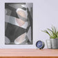 Luxe Metal Art 'Paper 2' by Design Fabrikken, Metal Wall Art,12x16