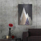 Luxe Metal Art 'Peaks 2' by Design Fabrikken, Metal Wall Art,24x36