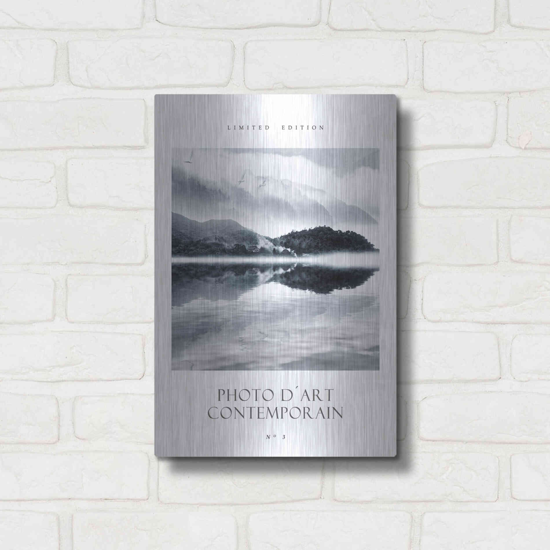 Luxe Metal Art 'Photo D´Art No 3' by Design Fabrikken, Metal Wall Art,12x16