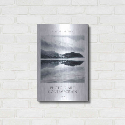 Luxe Metal Art 'Photo D´Art No 3' by Design Fabrikken, Metal Wall Art,16x24