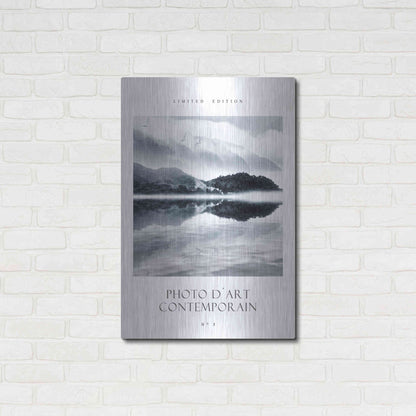 Luxe Metal Art 'Photo D´Art No 3' by Design Fabrikken, Metal Wall Art,24x36