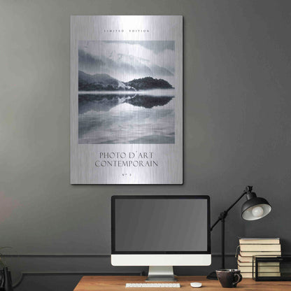 Luxe Metal Art 'Photo D´Art No 3' by Design Fabrikken, Metal Wall Art,24x36