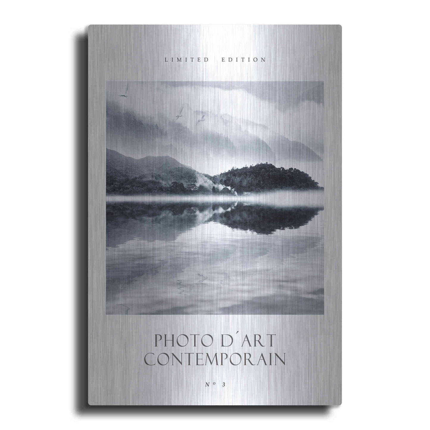 Luxe Metal Art 'Photo D´Art No 3' by Design Fabrikken, Metal Wall Art