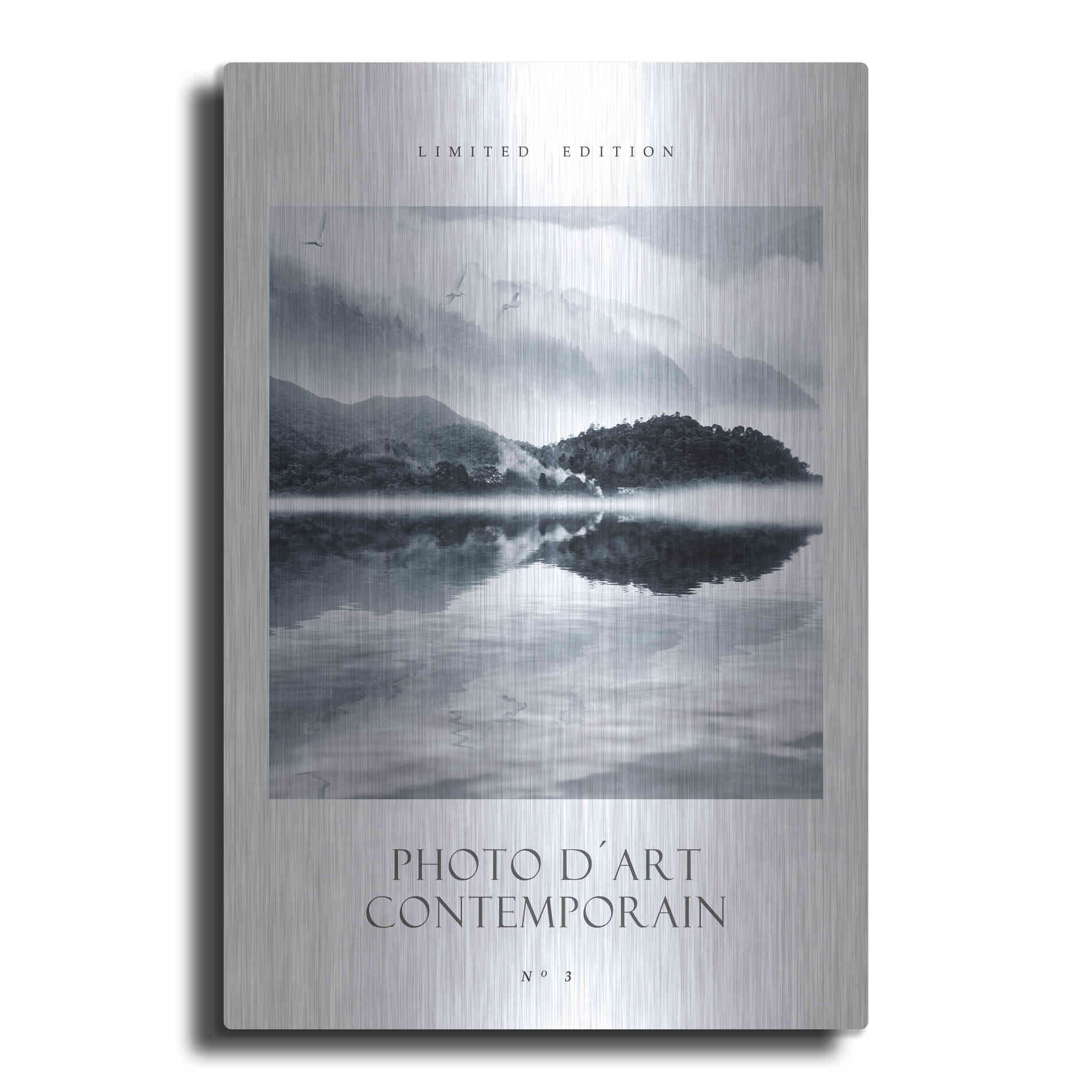 Luxe Metal Art 'Photo D´Art No 3' by Design Fabrikken, Metal Wall Art