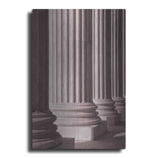 Luxe Metal Art 'Pillars 2' by Design Fabrikken, Metal Wall Art