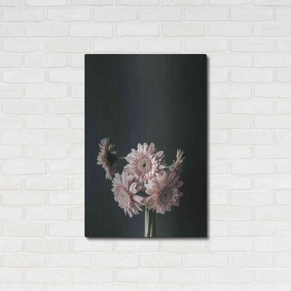 Luxe Metal Art 'Pink Black' by Design Fabrikken, Metal Wall Art,24x36