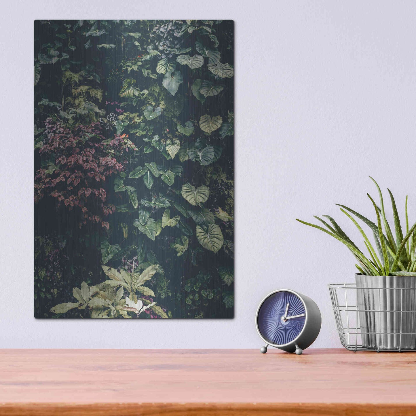 Luxe Metal Art 'Plant Wall' by Design Fabrikken, Metal Wall Art,12x16