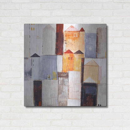 Luxe Metal Art 'Playground 2' by Design Fabrikken, Metal Wall Art,36x36