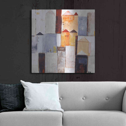 Luxe Metal Art 'Playground 2' by Design Fabrikken, Metal Wall Art,36x36