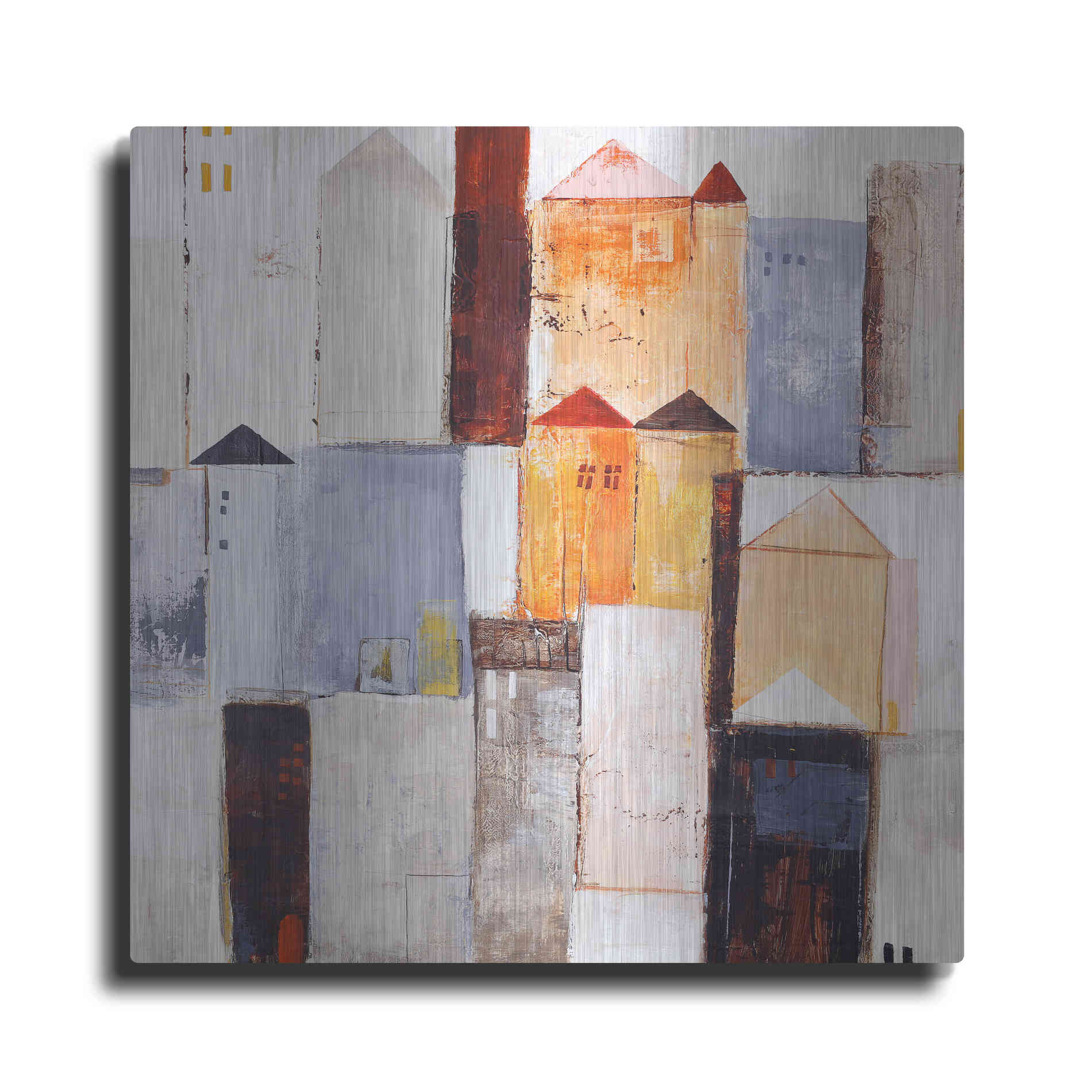 Luxe Metal Art 'Playground 2' by Design Fabrikken, Metal Wall Art