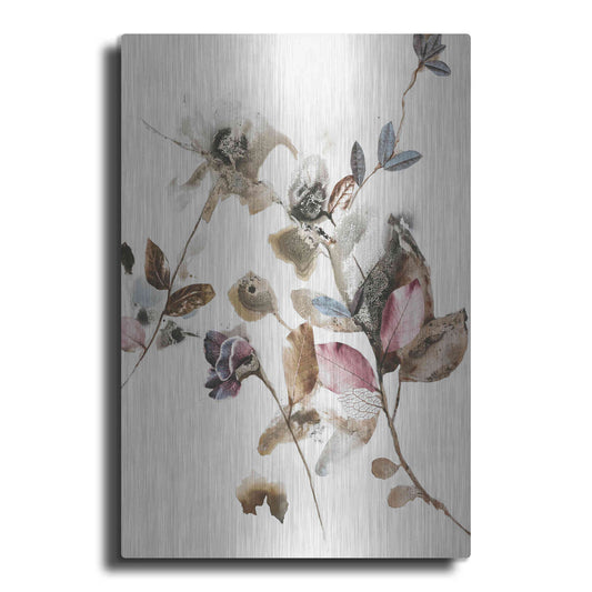 Luxe Metal Art 'Playing Flower 2' by Design Fabrikken, Metal Wall Art