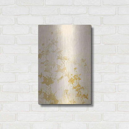Luxe Metal Art 'Pure Nature 1' by Design Fabrikken, Metal Wall Art,16x24