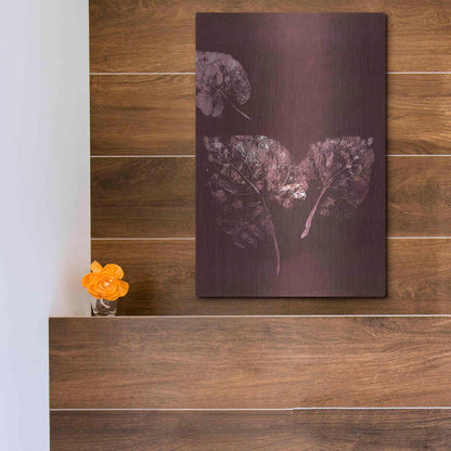 Luxe Metal Art 'Pure Nature 5' by Design Fabrikken, Metal Wall Art,12x16