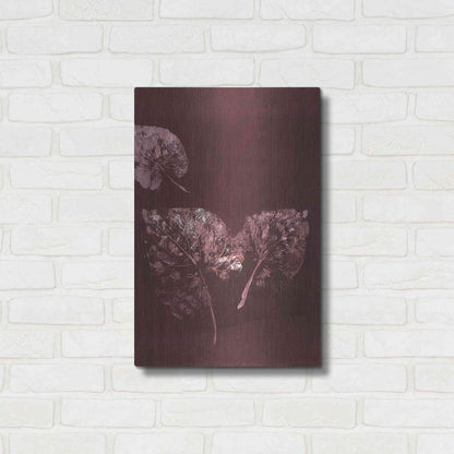 Luxe Metal Art 'Pure Nature 5' by Design Fabrikken, Metal Wall Art,16x24