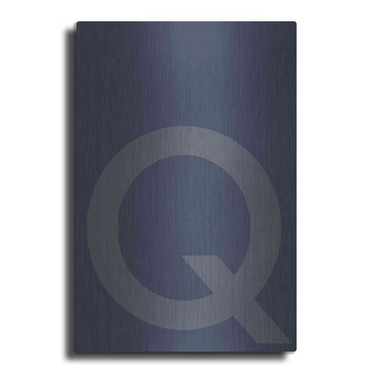 Luxe Metal Art 'Q' by Design Fabrikken, Metal Wall Art