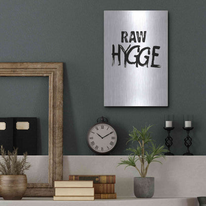 Luxe Metal Art 'Raw Hygge' by Design Fabrikken, Metal Wall Art,12x16