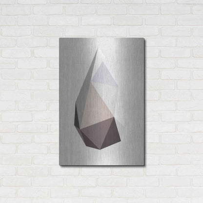 Luxe Metal Art 'Rock 1' by Design Fabrikken, Metal Wall Art,24x36