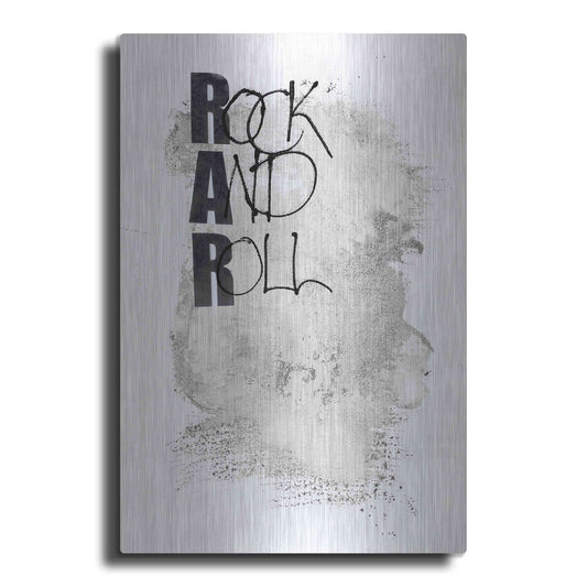 Luxe Metal Art 'Rock and Roll' by Design Fabrikken, Metal Wall Art