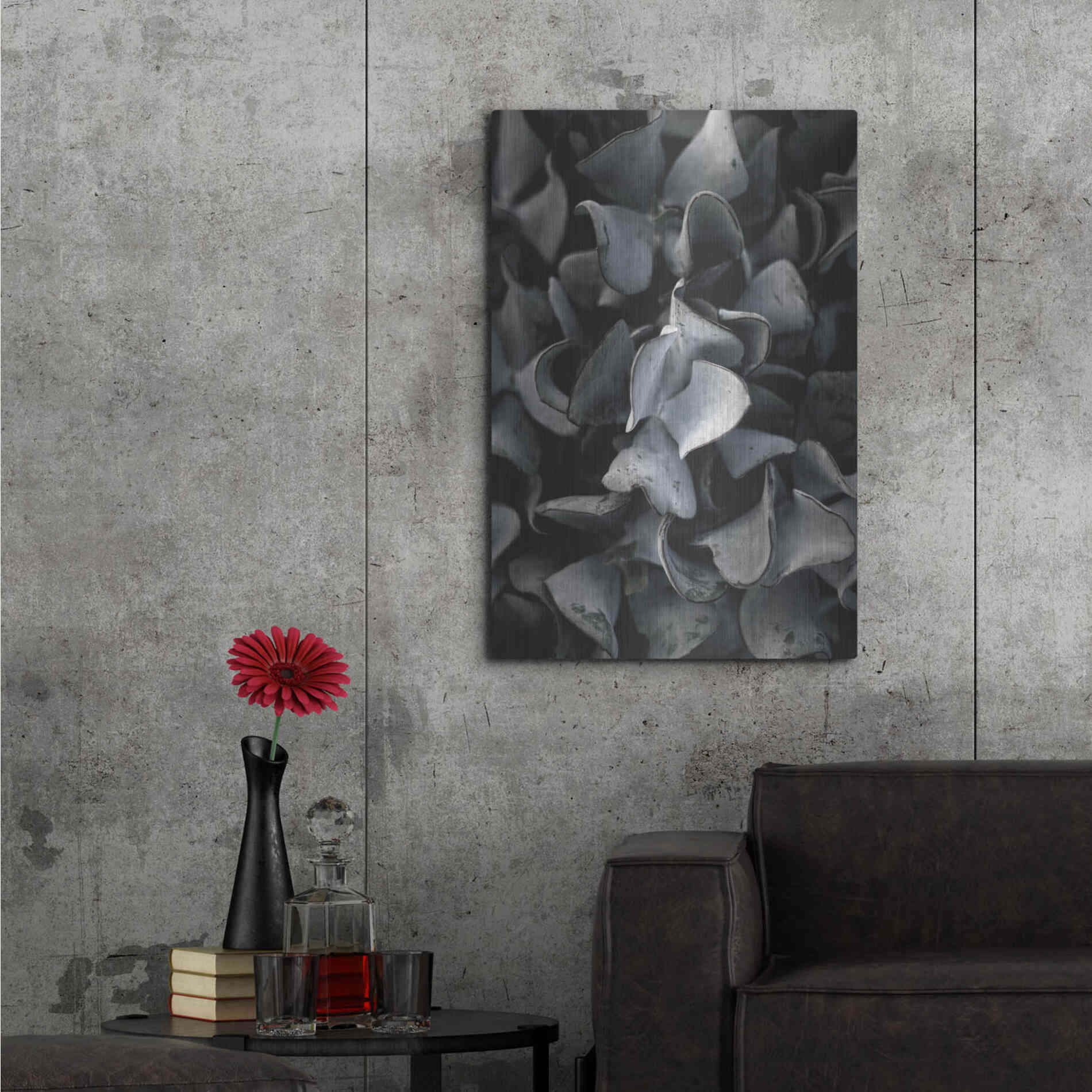 Luxe Metal Art 'Secret 10' by Design Fabrikken, Metal Wall Art,24x36