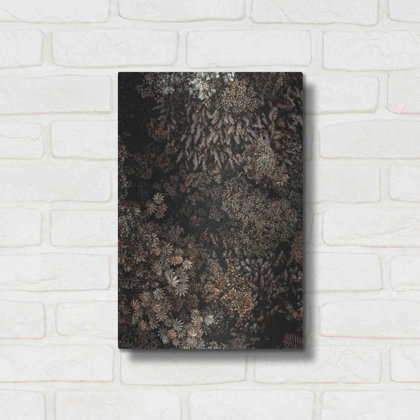 Luxe Metal Art 'Secret 11' by Design Fabrikken, Metal Wall Art,12x16