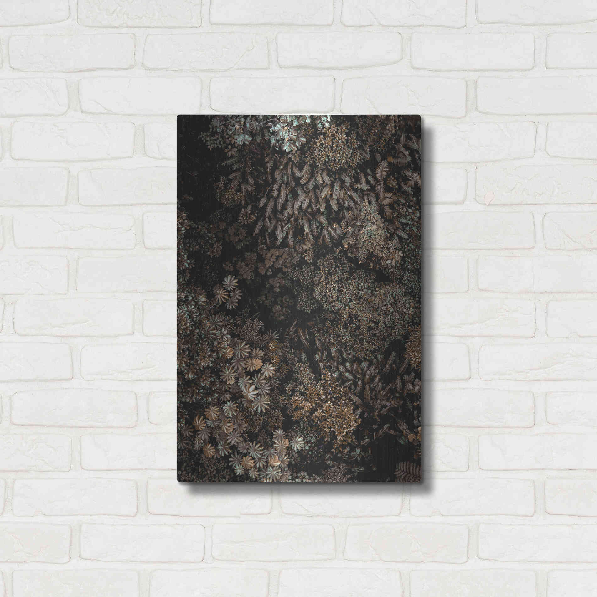 Luxe Metal Art 'Secret 11' by Design Fabrikken, Metal Wall Art,16x24