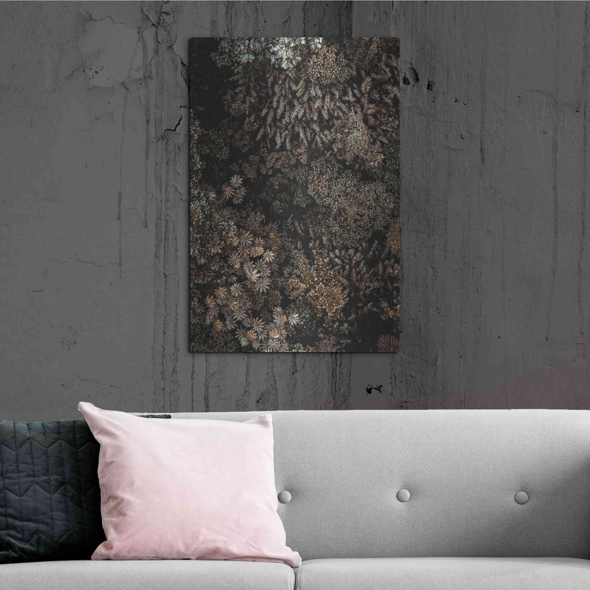 Luxe Metal Art 'Secret 11' by Design Fabrikken, Metal Wall Art,24x36